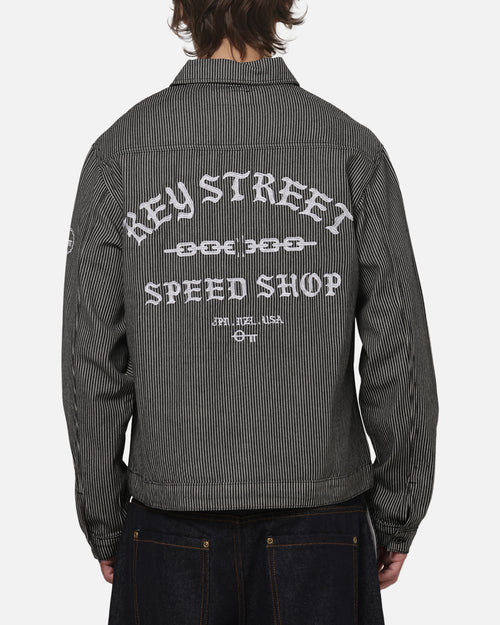 Key Street Speed Shot Work Shirt Black
