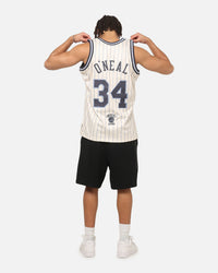 Mitchell & Ness Los Angeles Lakers Shaquille O'Neal #34 Playoff Energy Swingman Jersey Off White