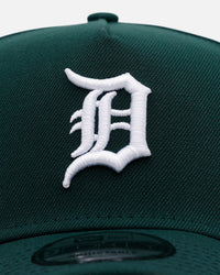 New Era Detroit Tigers 'Evergreen' 9FORTY A-Frame Snapback Dark Green