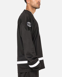 Mitchell & Ness All Blacks Rugby Union Classic Chrome Mesh Jersey Solid Black