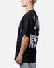 73Studio Disney And Pixar Cars DJ Vintage T-Shirt Black Acidwash