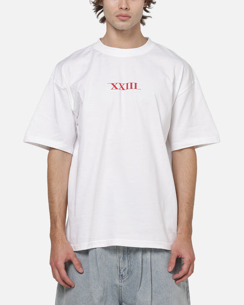 XXIII Rose T-Shirt White/Red