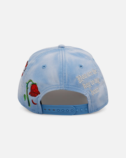 New Era Detroit Lions 'Hopeless Romantic' 9FORTY A-Frame Snapback Sky Blue