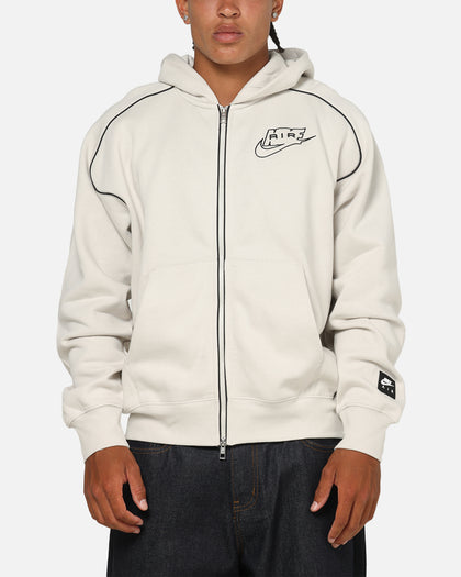 Nike Air Full-Zip Fleece Hoodie Light Bone/Black
