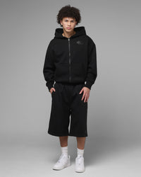 Loiter Ultra Hybrid Fleece Shorts Black