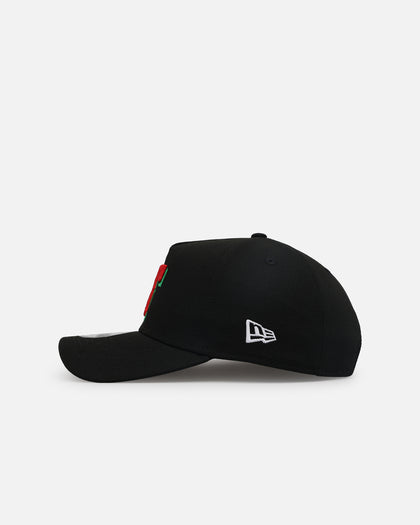 New Era Texas Rangers 'Sugar Skull Side Patch' 9FORTY A-Frame Snapback Black/Red/Green