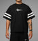 Loiter Hybrid Endzone T-Shirt Black