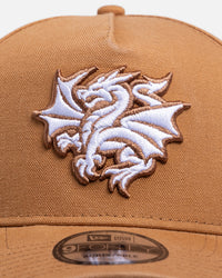 New Era St. George Illawarra Dragons 'NRL 2026' 9FORTY A-Frame Snapback Med Beige