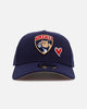 New Era Florida Panthers 'Team Color Hearts' 9FORTY A-Frame Snapback Official Team Color