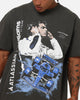 Culture Kings X Atlassian Williams F1 Team Carlos Sainz Jr. T-Shirt Black Acidwash