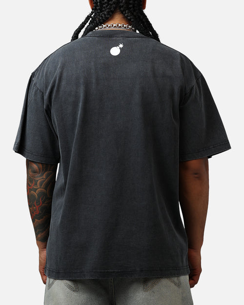 The Hundreds Skull Mountain T-Shirt Washed Black