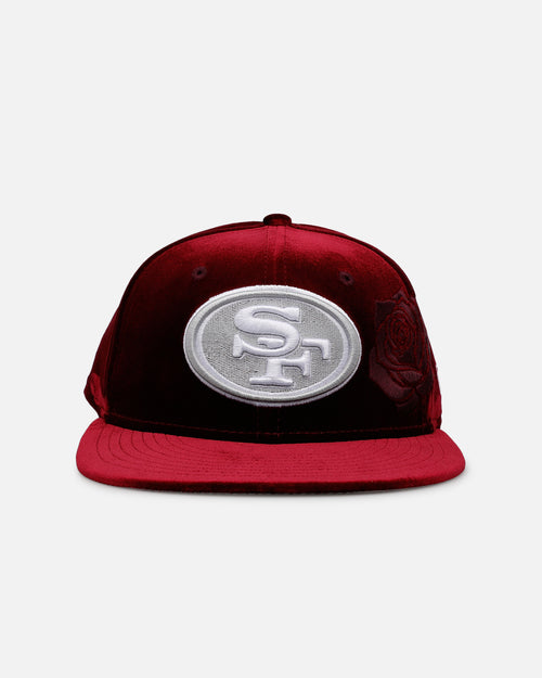 New Era San Francisco 49ers 'Velvet Roses' 59FIFTY Fitted Maroon