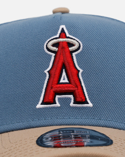 New Era Los Angeles Angels 'Easy Breezy' 9FORTY A-Frame Snapback Blue/Tan