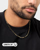 House Of Auric 10.5mm Long Cable Chain 18K Gold Vermeil