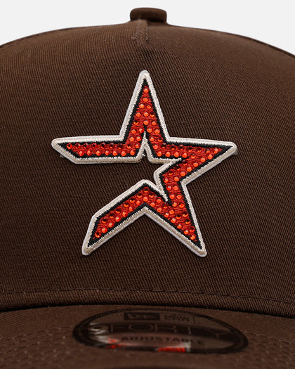 New Era Houston Astros 'Diamante' 9FORTY A-Frame Snapback Walnut
