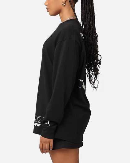 Jordan Jumpman MVP 85 Long Sleeve Crewneck T-Shirt Black/Sail