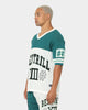 BEENTRILL Numerals Football Jersey Cream/Green