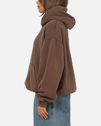 American Thrift Pullover Hoodie Washed Brown