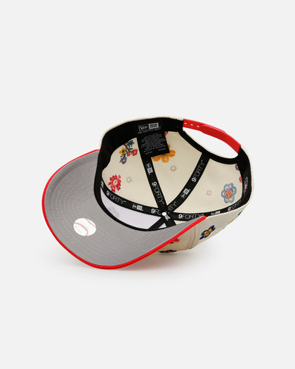 New Era Arizona Diamondbacks Summer Flowers 3.0  9FORTY A-Frame Snapback Pink