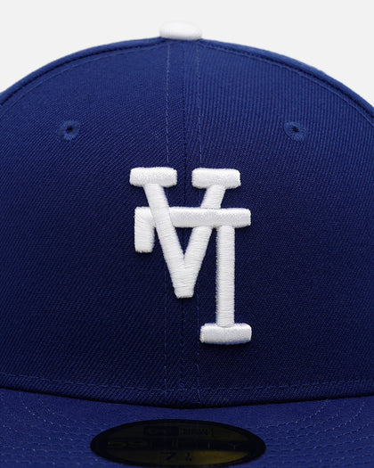 New Era Los Angeles Dodgers 'Upside Down LA Logo' 59FIFTY Fitted Blue