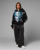 Loiter X WWE Stone Cold Beef Vintage Zip Hoodie Black