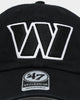 47 Brand Washington Commanders 47 Clean Up Strapback Black