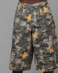 Loiter x Sonic The Hedgehog Tails Shorts Camo
