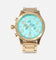 Nixon 51-30 Chrono Gold/Turquoise
