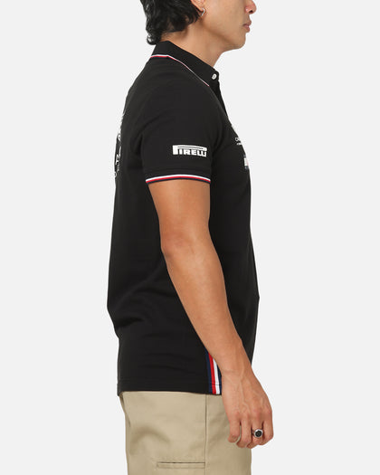 Tommy Hilfiger X Cadillac Formula 1 Team Replica Polo Shirt Black