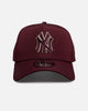 New Era New York Yankees "Prolite" 9Forty A-Frame Snapback Maroon