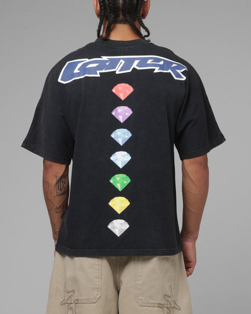 Loiter x Sonic The Hedgehog Vintage T-Shirt Black