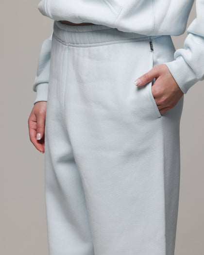 American Thrift Women's Cuffed Trackpants Light Blue