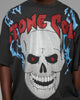 Loiter X WWE Stone Cold Rhinestone T-Shirt Black