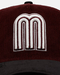 New Era Mexico National Baseball Team 'Certified Lover 2.0' 9FORTY A-Frame Snapback Maroon