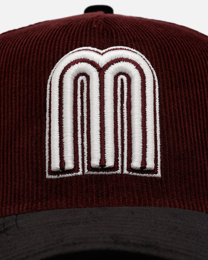 New Era Mexico National Baseball Team 'Certified Lover 2.0' 9FORTY A-Frame Snapback Maroon