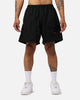 Raised By Wolves Barbarian Ripstop Camp Shorts Black