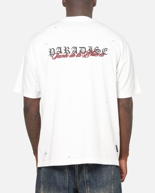 Saint Morta Paradise Boxy T-Shirt Off White