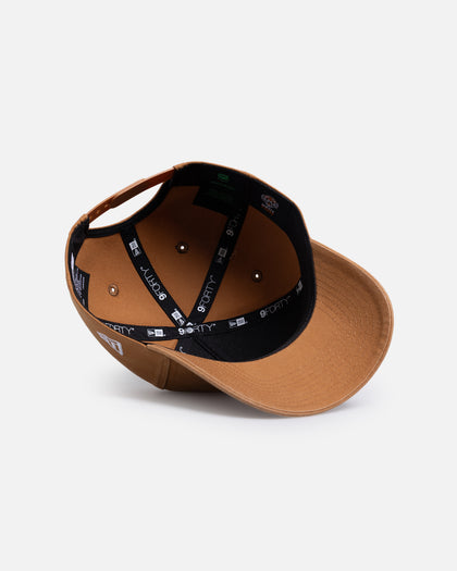 New Era West Tigers 'NRL 2026' 9FORTY A-Frame Snapback Med Beige