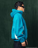 Pokémon By Loiter Snorlax Sherpa Hoodie Green/Off White