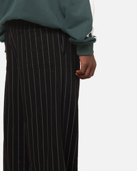 Carre Studio Trackpants Black Pinstripe