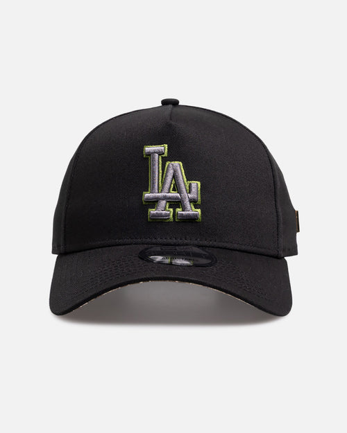 New Era Los Angeles Dodgers 'Realtree UV Project X' 9FORTY A-Frame Snapback Black/Gold