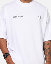 Saint Morta La Muerte Script T-Shirt White