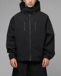 Loiter Ultra Hybrid Windbreaker Jacket Black