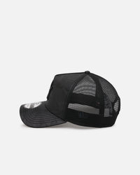 New Era New York Yankees 'Camo' 9FORTY A-Frame Trucker Snapback Black