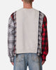 MNML Panelled Flannel Shirt Multi