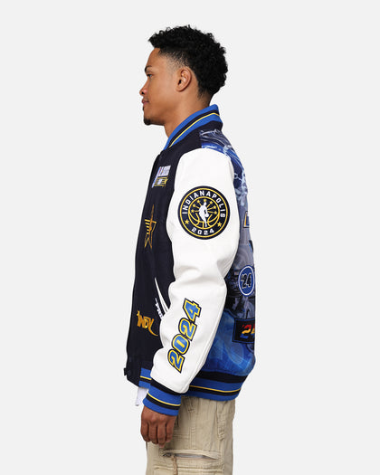 Pro Standard NBA All Star Game 2024 Wool Varsity Jacket Midnight Navy/Royal