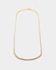 NXS 2MM Micro Tennis Necklace Gold