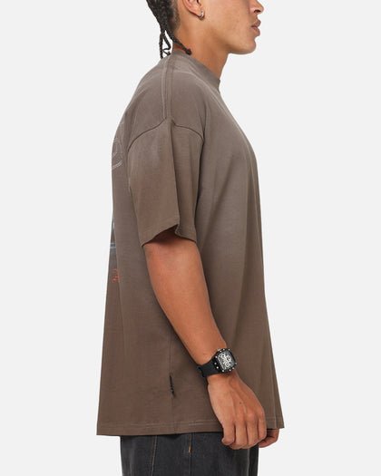 Saint Morta Heavens Kitchen Boxy T-Shirt Washed Brown
