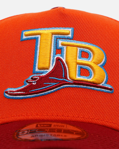 New Era Tampa Bay Rays 'Horizon' 9FORTY A-Frame Snapback Orange