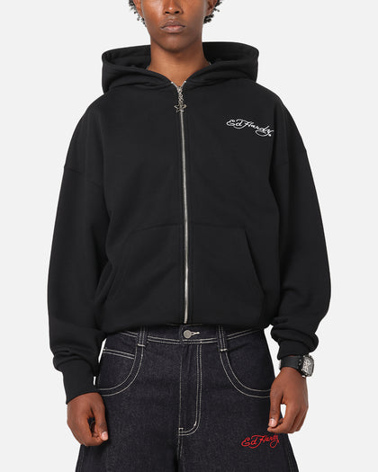 Ed Hardy UV Active Zip Hoodie Black/Multi